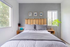 3 bedrooms, iron/ironing board, WiFi, bed sheets - Sol, Arena y Mar!! Victoria's Space & Piscina Disfruta, Descanso & Diversión ! (Cancún)