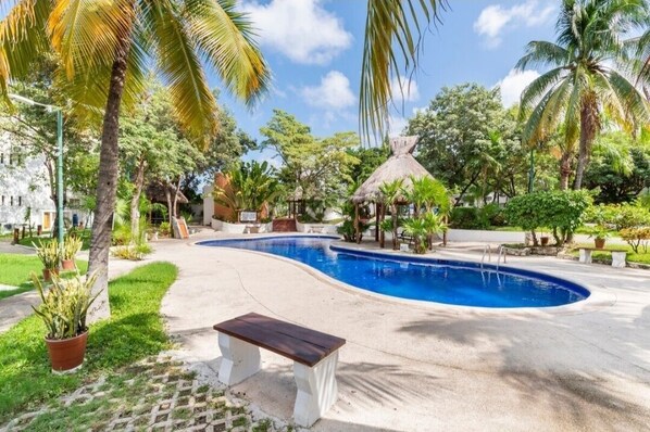 Pool - Sol, Arena y Mar!! Victoria's Space & Piscina Disfruta, Descanso & Diversión ! (Cancún)