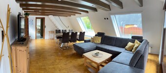 Familienfreundliches Domizil am Großen Meer mit Stangenofen. Haustierfreundlich!