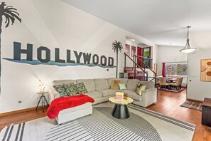 TV, fireplace - Pixar Paradise! 15 Min to Downtown / Game Room (Arvada)