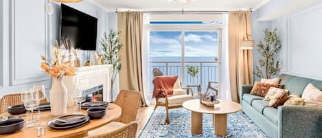 Smart-TV, Kamin, DVD-Player