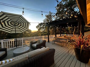 Outdoor dining - Quintessential Carmel Valley Ranch Home with fabulous views and outdoor space.  (Carmel Valley)