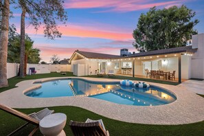 Alberca al aire libre