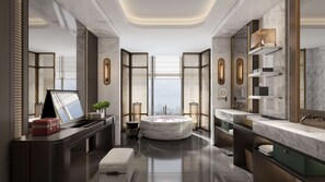 Hair dryer, bathrobes, slippers, towels - Doubletree By Hilton Guang'An (Guang'an)