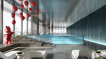 Una piscina techada