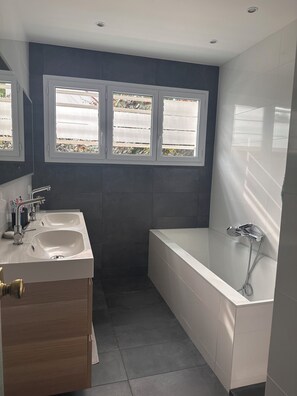 Dusche, Handtücher