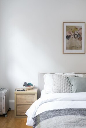 Appartement | 1 slaapkamer, een strijkplank/strijkijzer, gratis wifi, beddengoed