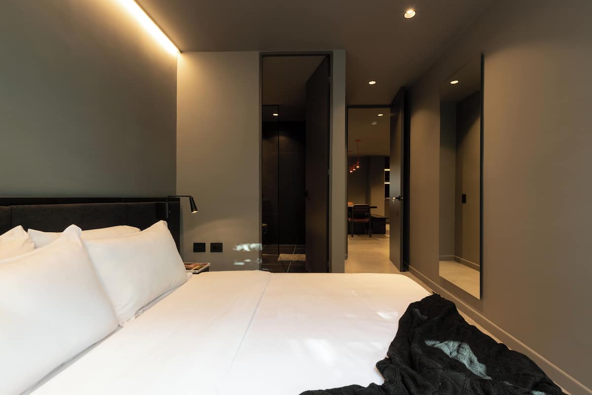 Apartamento exclusivo | 2 quartos, cofres nos quartos, ferros/tábuas de passar roupa