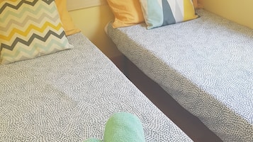 2 Schlafzimmer, Bettwäsche