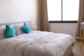 2 makuuhuonetta, Wi-Fi, vuodevaatteet