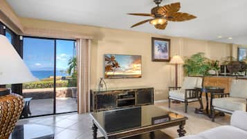 Condo (2 Bedrooms) | Living room | TV