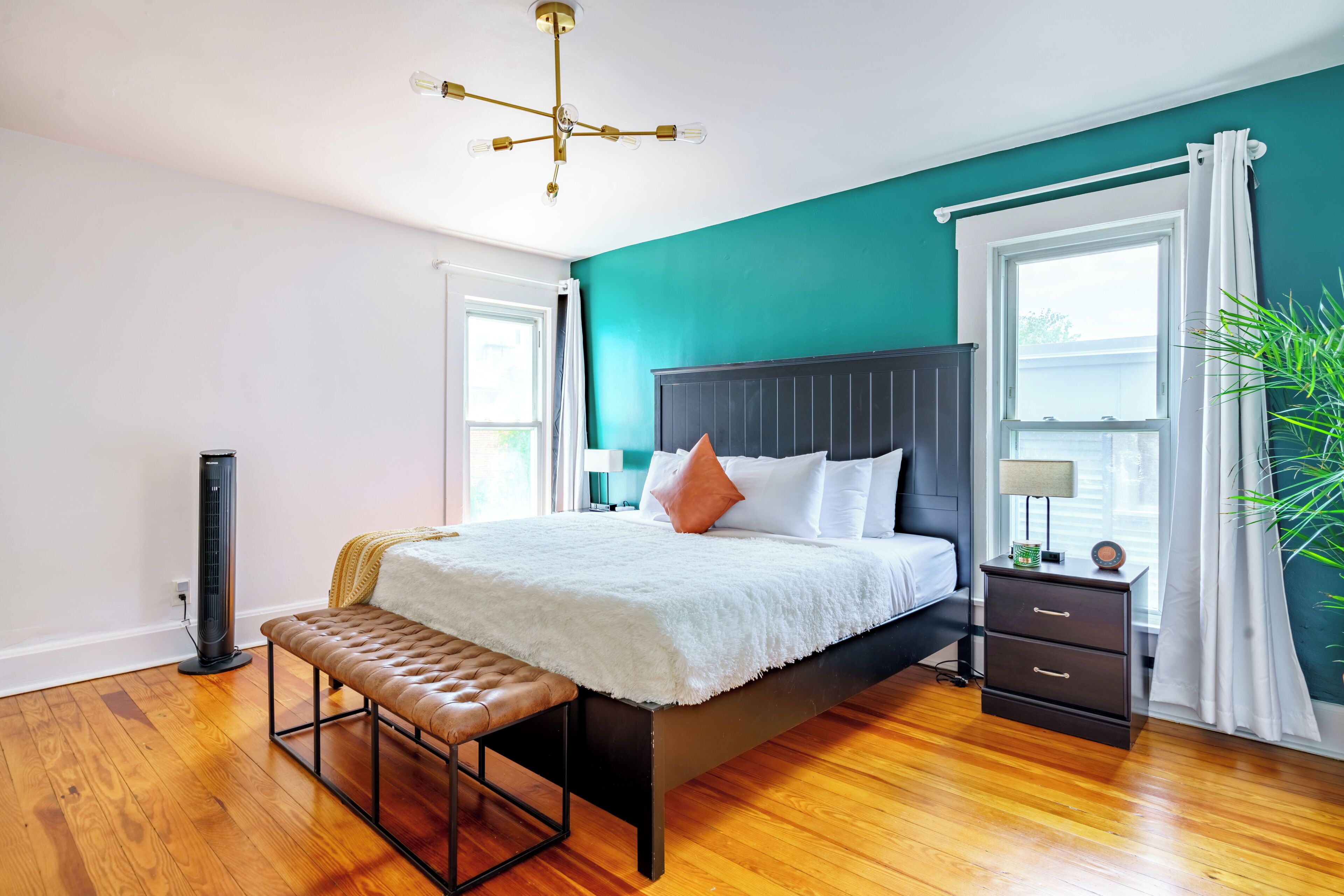Maison Deluxe, 2 chambres, en angle | Draps en coton égyptien, literie de qualité supérieure