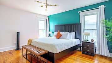 Maison Deluxe, 2 chambres, en angle | Draps en coton égyptien, literie de qualité supérieure