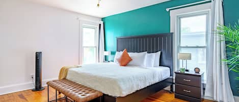 Maison Deluxe, 2 chambres, en coin | Draps en coton égyptien, literie de qualité