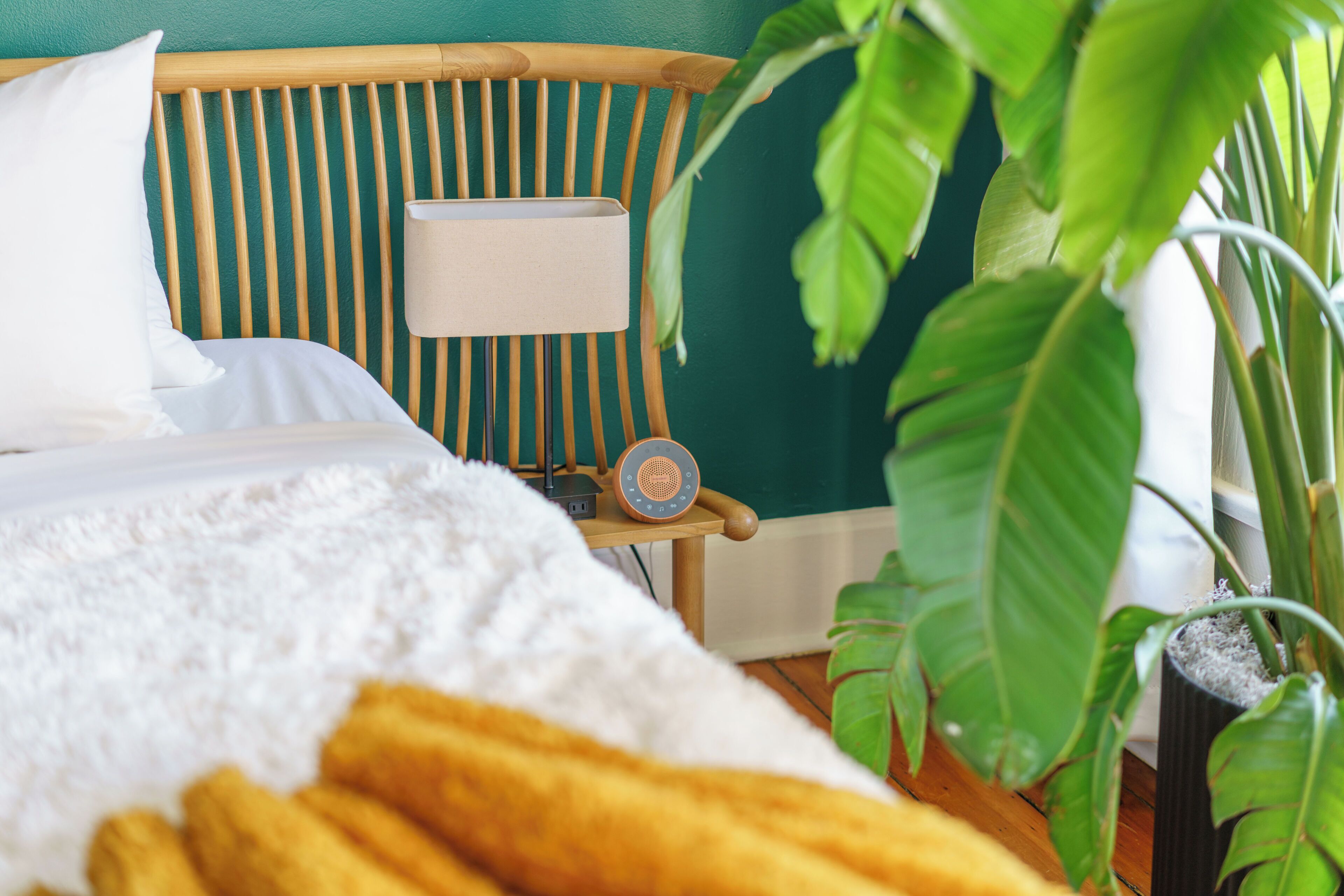 Egyptian cotton sheets, premium bedding, memory foam beds, free minibar
