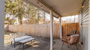 Casa superluxo, cozinha, no andar executivo | Terraço/pátio