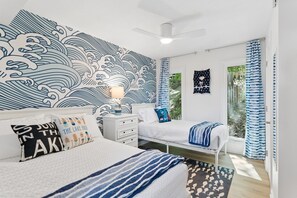 4 chambres, bureau, fer et planche à repasser, Wi-Fi gratuit