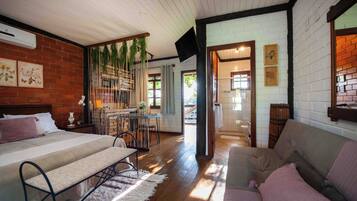 1 chambre, rideaux occultants, lits bébé (gratuits), Wi-Fi gratuit