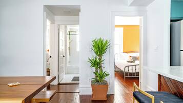 Nhà Cao cấp, 2 phòng ngủ, tầng trệt | 2 phòng ngủ, bộ trải giường bằng vải cotton Ai Cập