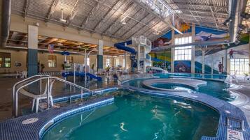 Indoor pool, a heated pool