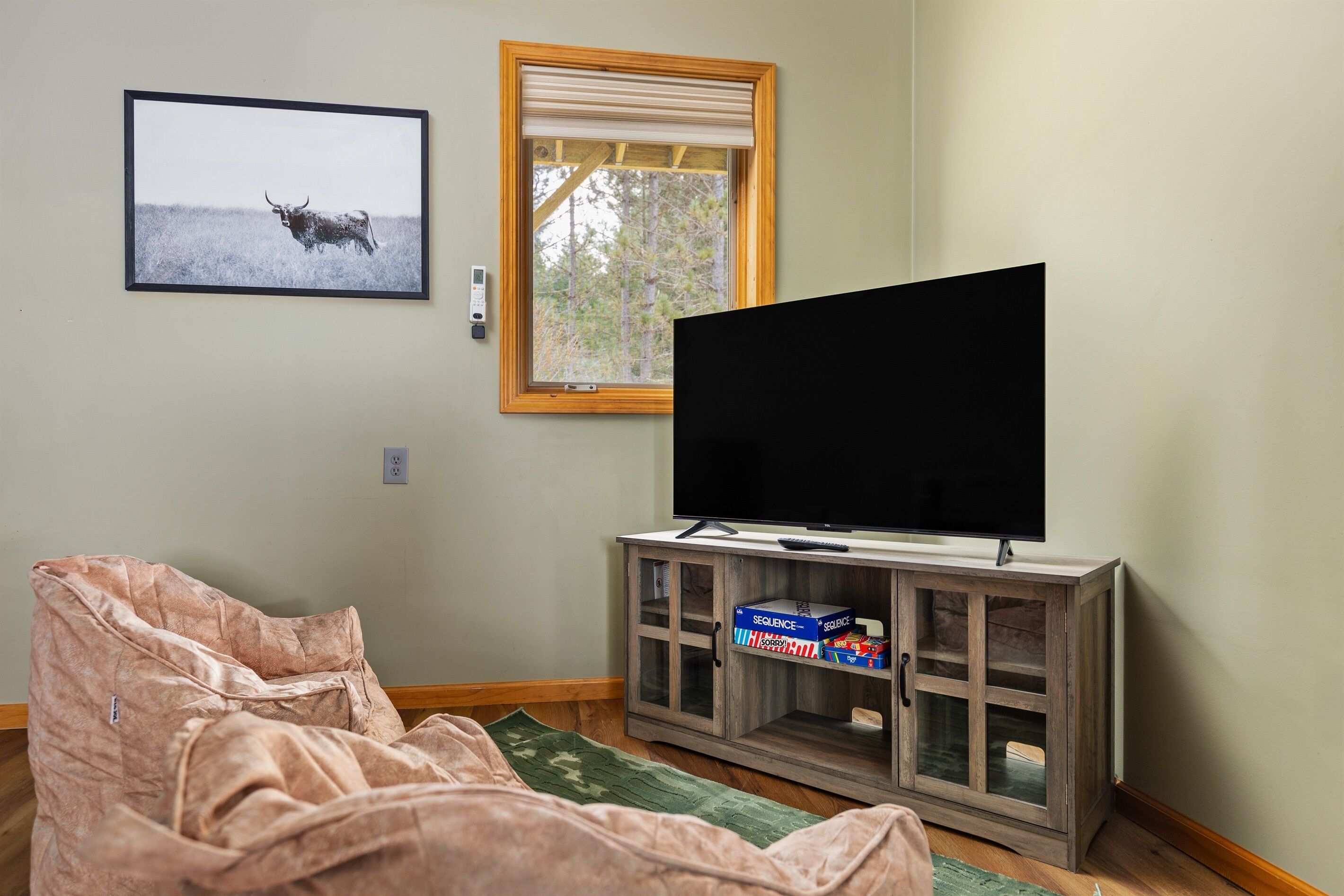 Smart-TV, peis og fotballspill