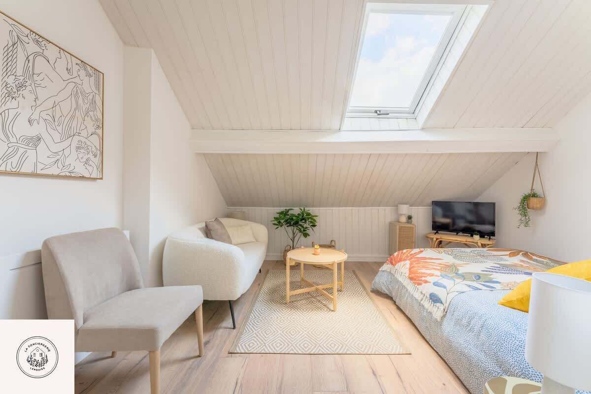 1 slaapkamer, beddengoed