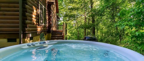 Bain à remous extérieur