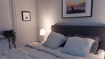 1 soveværelse, strygejern/strygebræt, gratis Wi-Fi, sengetøj