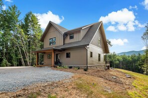 Exterior - Higher Ground at Lake James | Hot Tub, Boat Slip & Game Room! (Nebo)