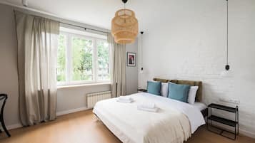 2 soverom, strykejern/-brett, wi-fi og sengetøy