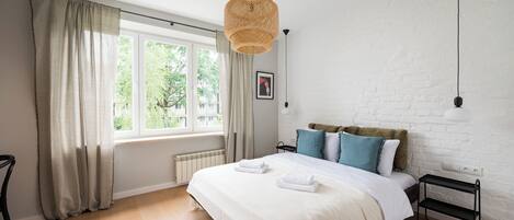 2 soveværelser, strygejern/strygebræt, Wi-Fi, sengetøj