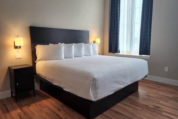 In-room safe, blackout curtains, iron/ironing board, free WiFi