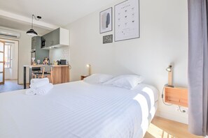 1 Schlafzimmer, kostenloses WLAN, Bettwäsche