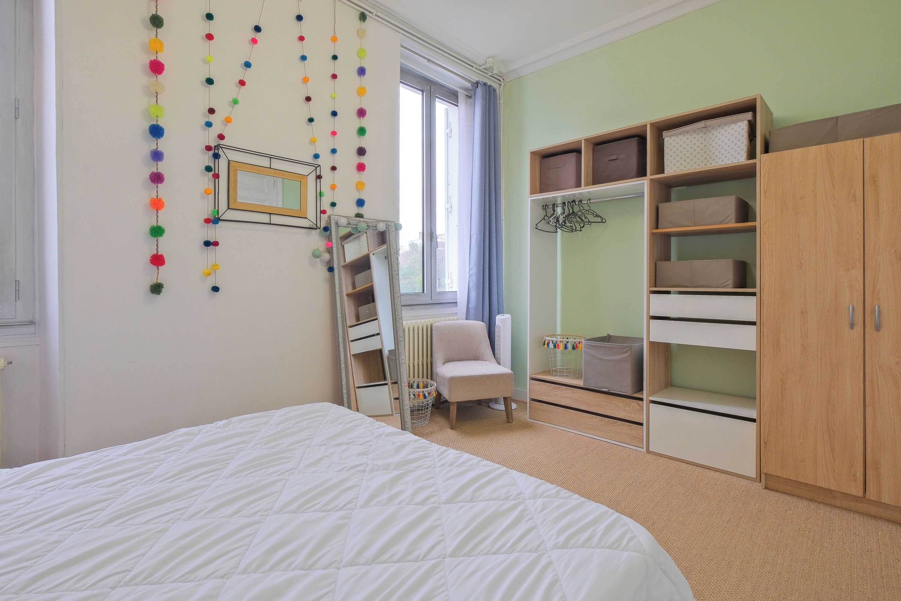 3 chambres, fer et planche à repasser, Wi-Fi gratuit, draps fournis