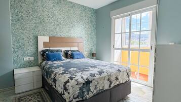 2 habitaciones, wifi gratis y ropa de cama