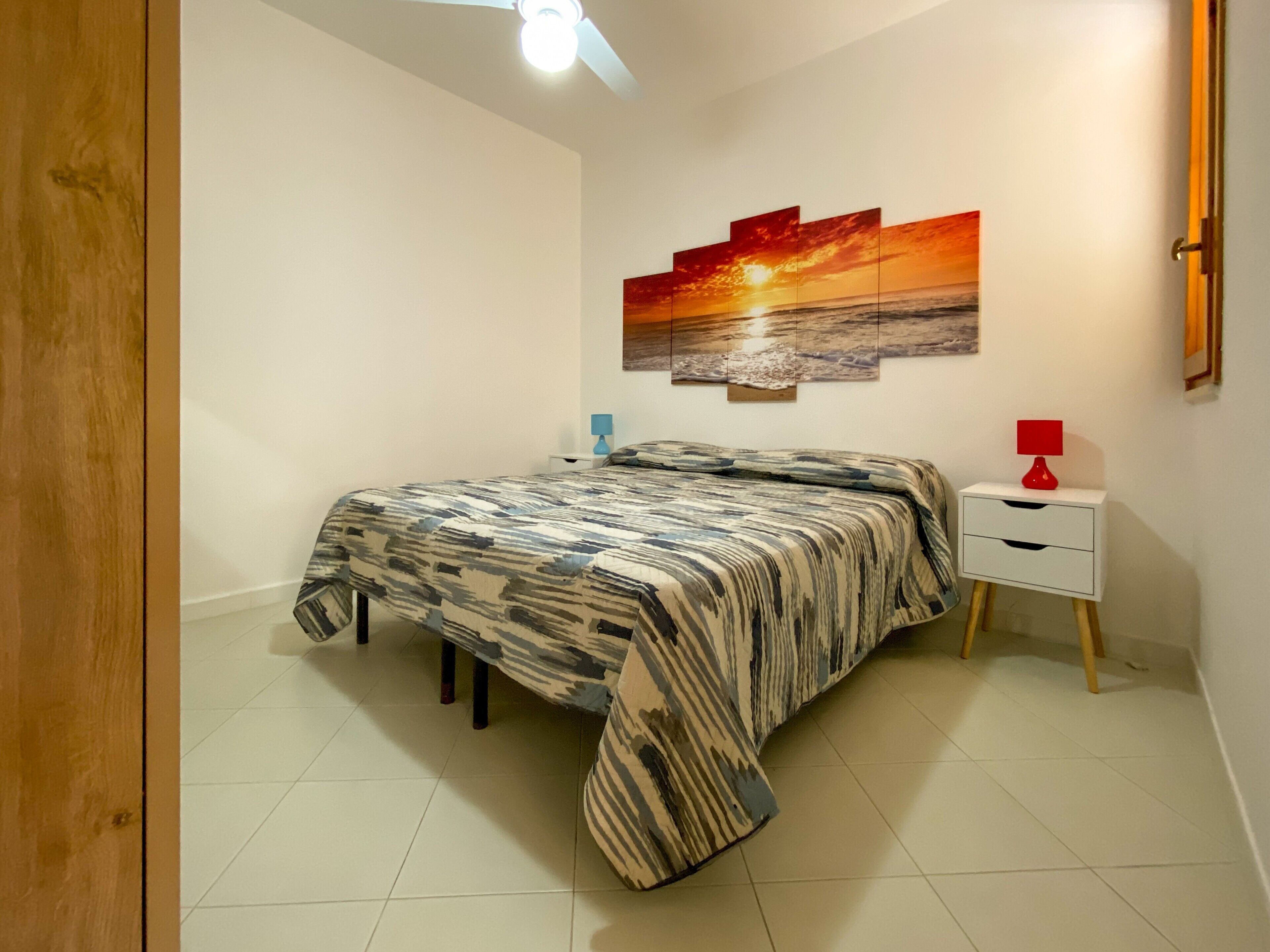 2 chambres, fer et planche à repasser, draps fournis