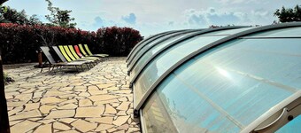 Villa l'Alivu mit Terrasse und Pool