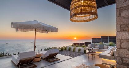 Villa 'Nimbus Villas' with Sea View, Wi-Fi and Air Conditioning