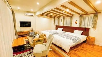 2 soveværelser, skrivebord, gratis Wi-Fi