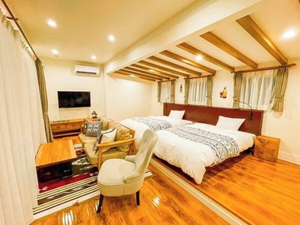 2 bedrooms, desk, free WiFi