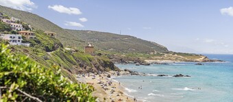 Aventino Gutturu Holiday Home with Sea View, Private Terrace and Garden