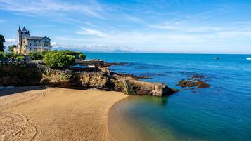Accommodatie ligt op het strand