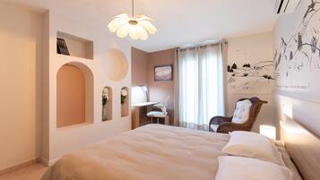 3 chambres, fer et planche Ă repasser, Wi-Fi gratuit, draps fournis