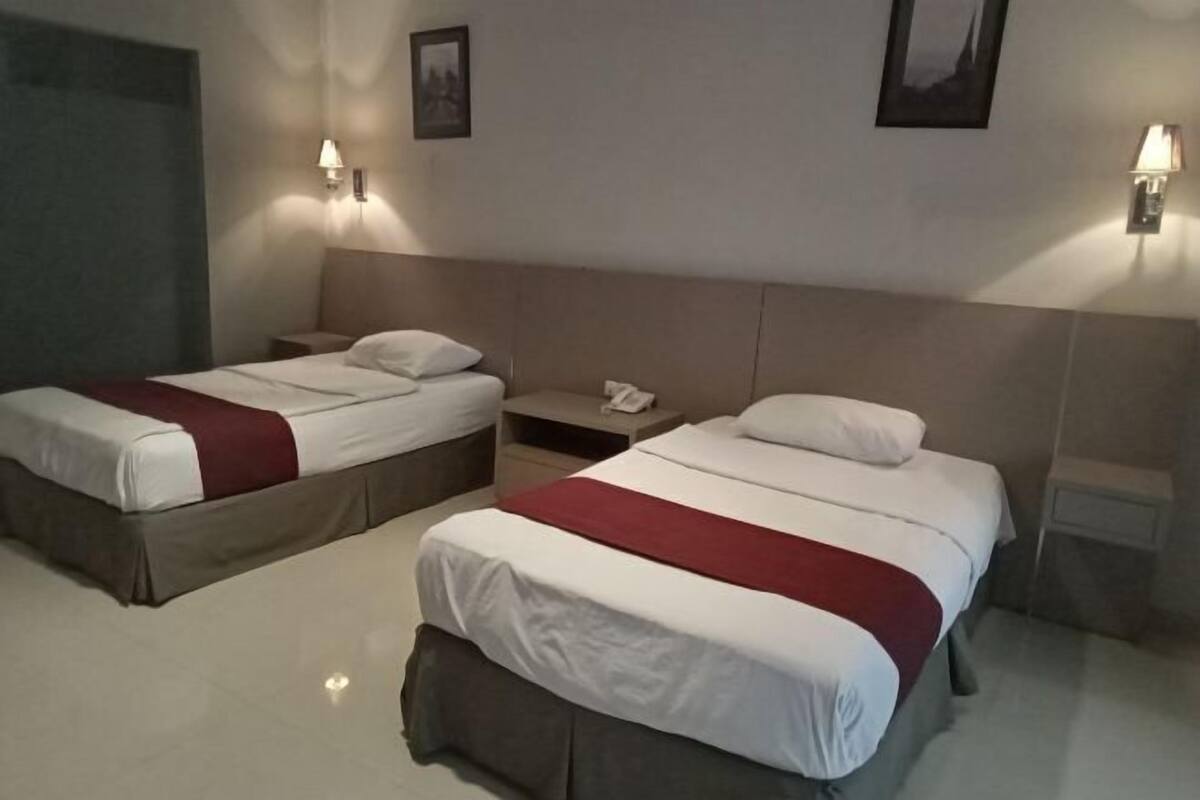 1 bilik tidur, cadar katil