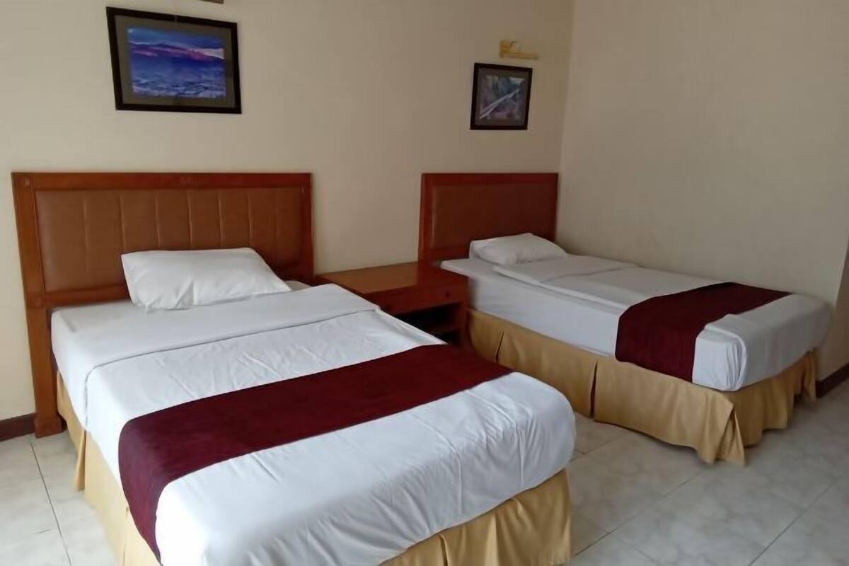 1 bilik tidur, cadar katil