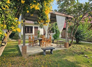 Façade de l’hébergement