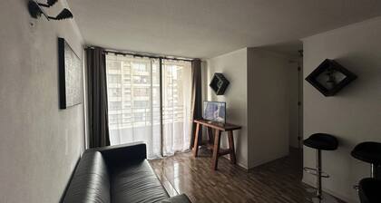 2-bedroom apartment in beautiful Santiago with WiFi, Carmen 616