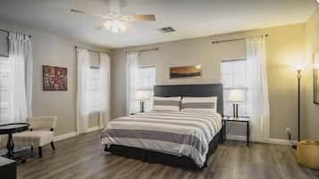 5 bedrooms, iron/ironing board, free WiFi, bed sheets