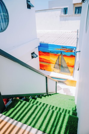 Terrace/patio - Thuyen Xua Homestay Phu Quy Island (Phu Quy)