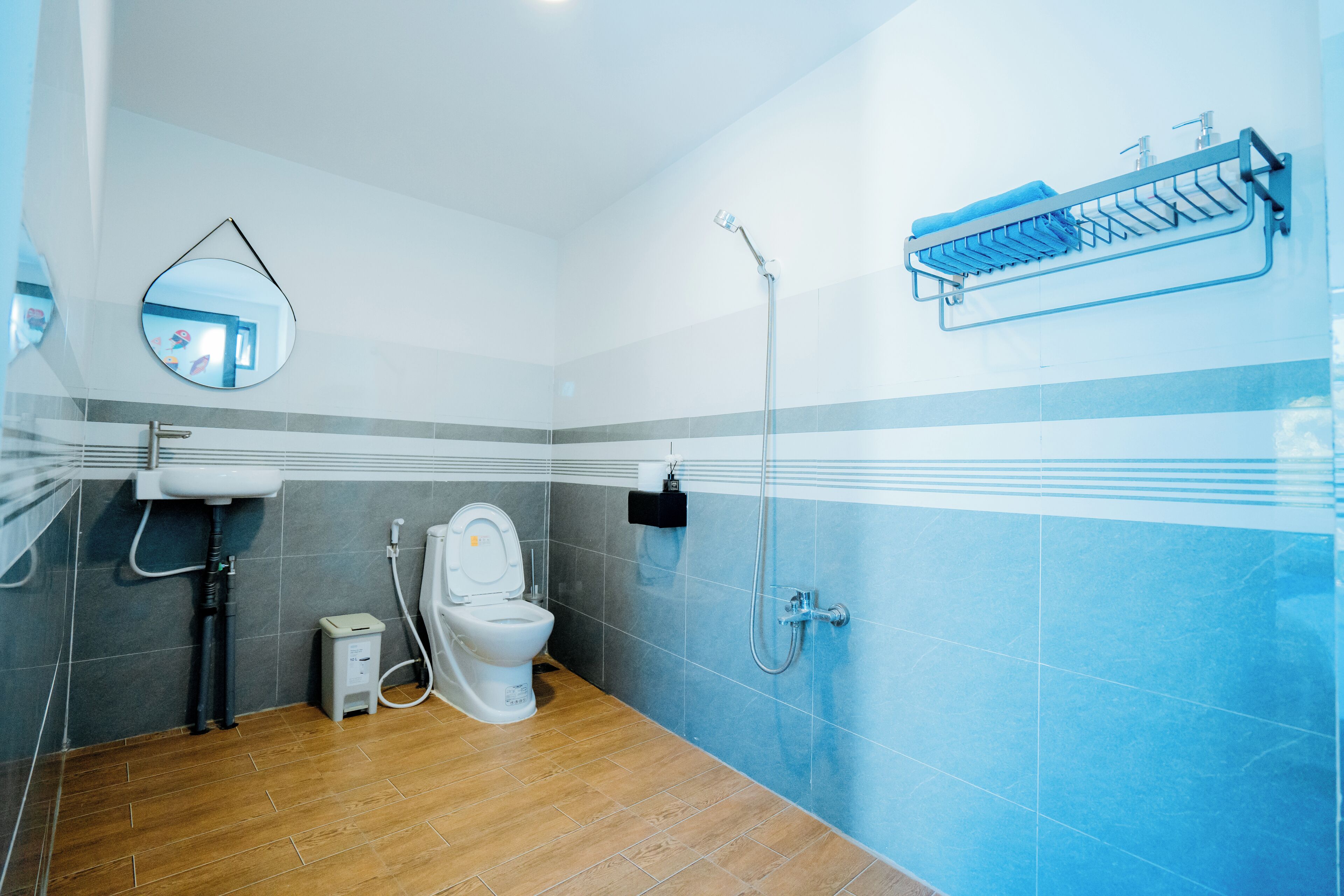 Ducha y cabezal de ducha con hidromasaje